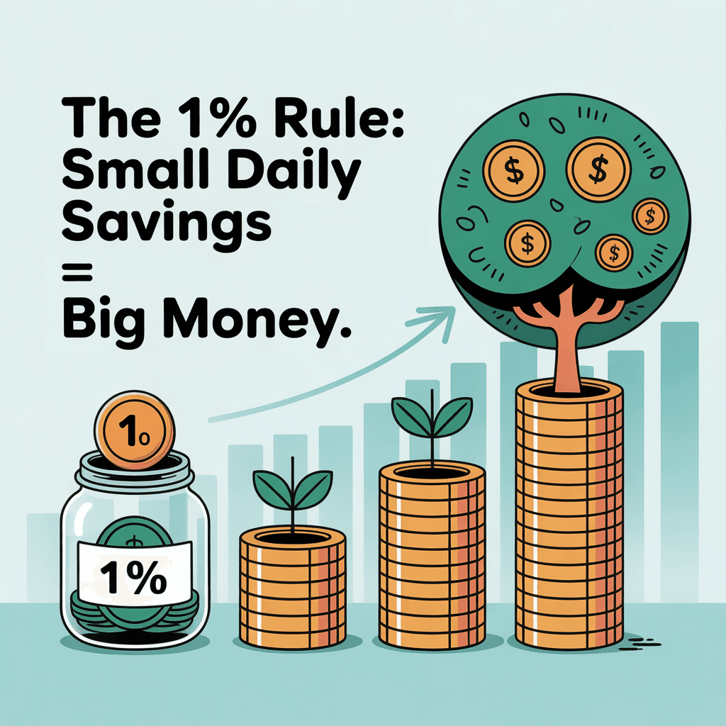 The 1% Rule: How Small Daily Savings Add Up to Big Money
