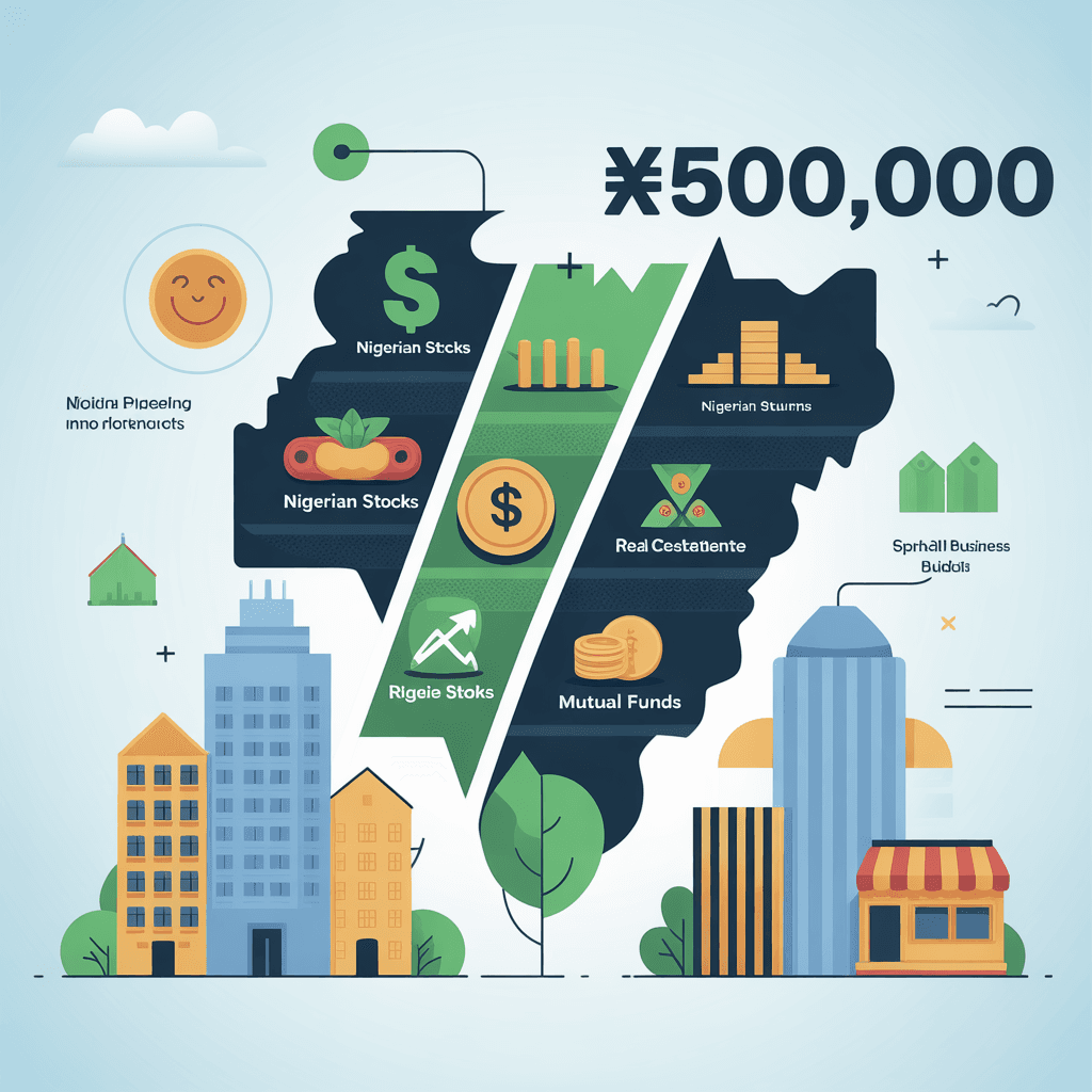 5 places to invest 500,000 in Nigeria